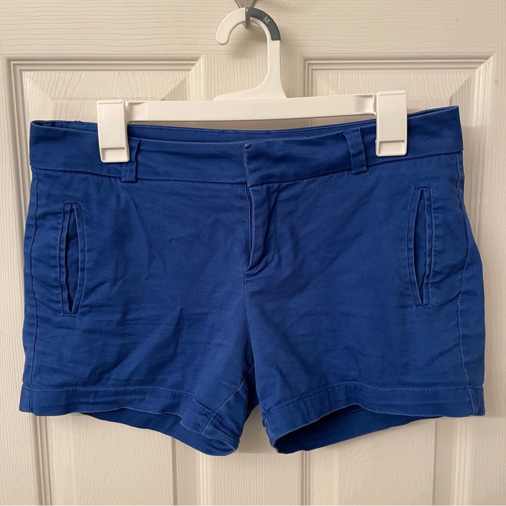 ANA A.N.A. JCP Women’s Twill Shorts 4 Small S Blue